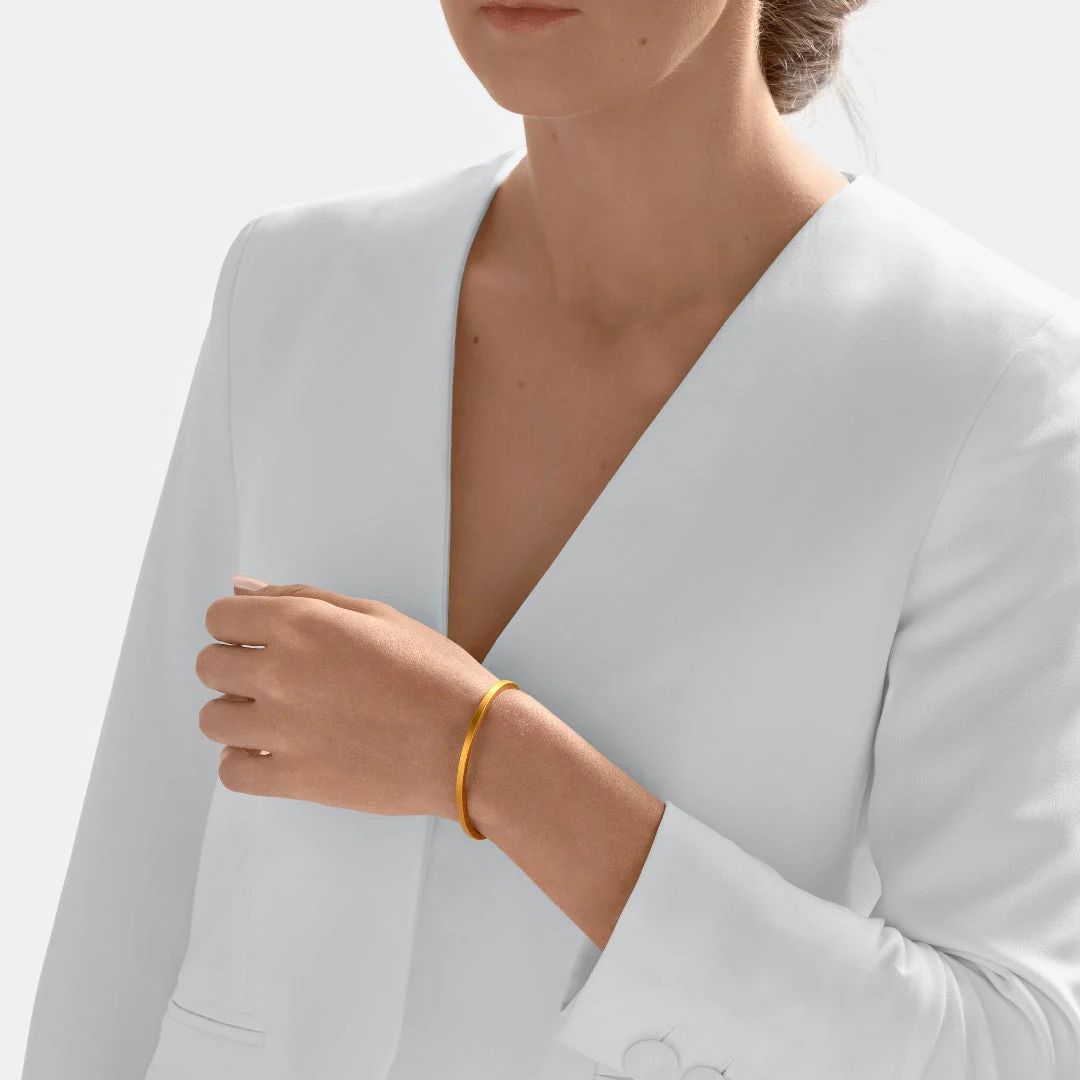 24kt Gold Classic Bullion Bangle 1oz - Image 4