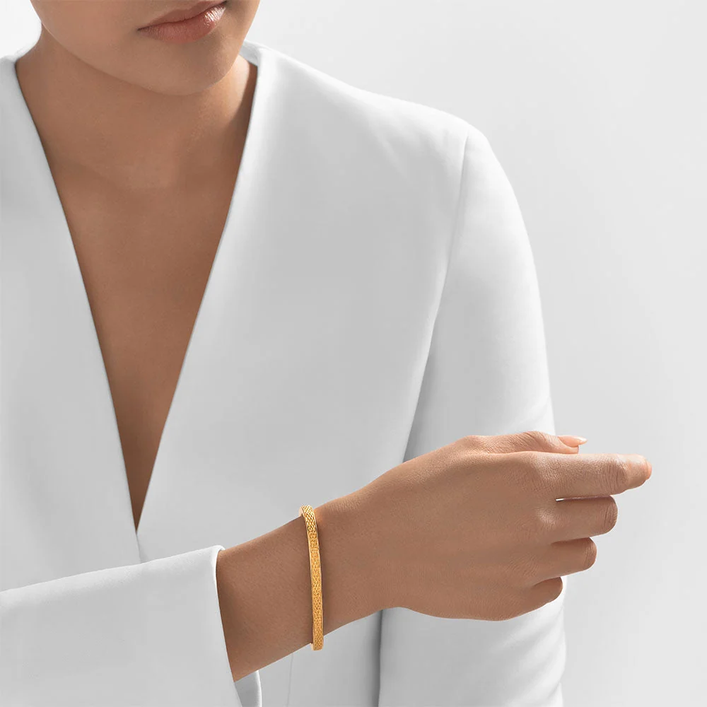 24Kt Gold Embellished Bangle - Image 3