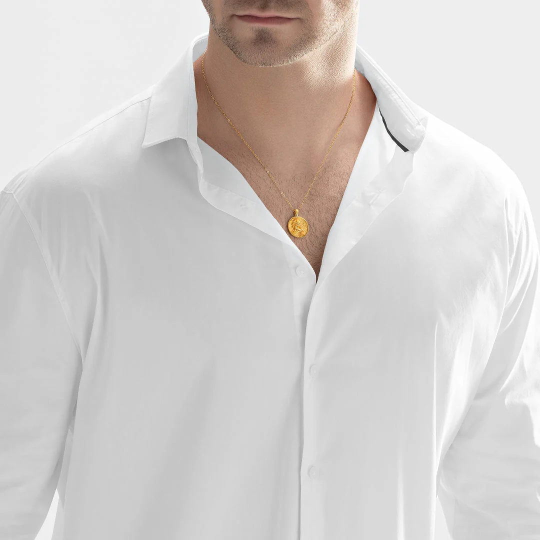 24Kt Gold Sagittarius Pendant - Image 5