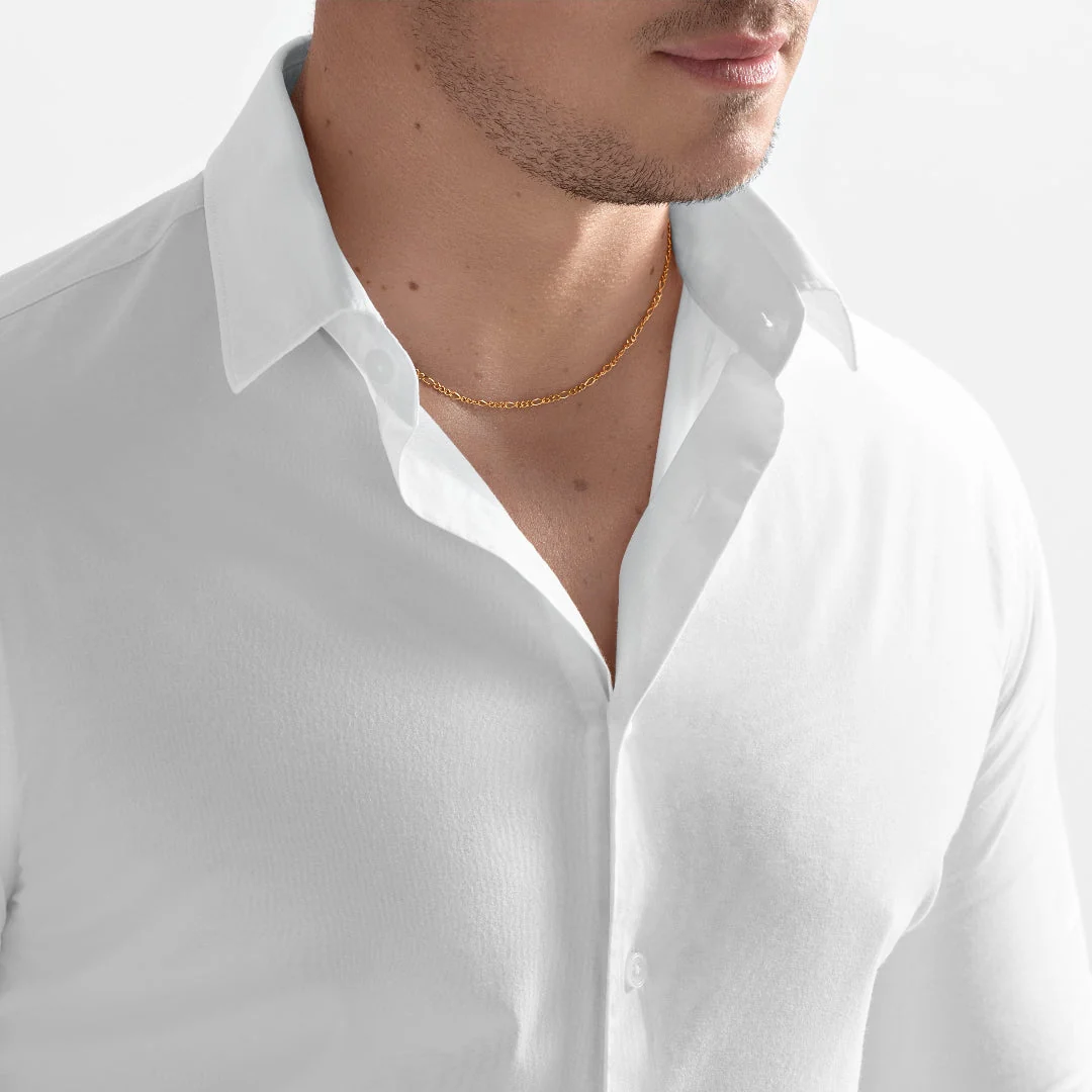 22Kt Gold Classic Figaro Chain - Image 5